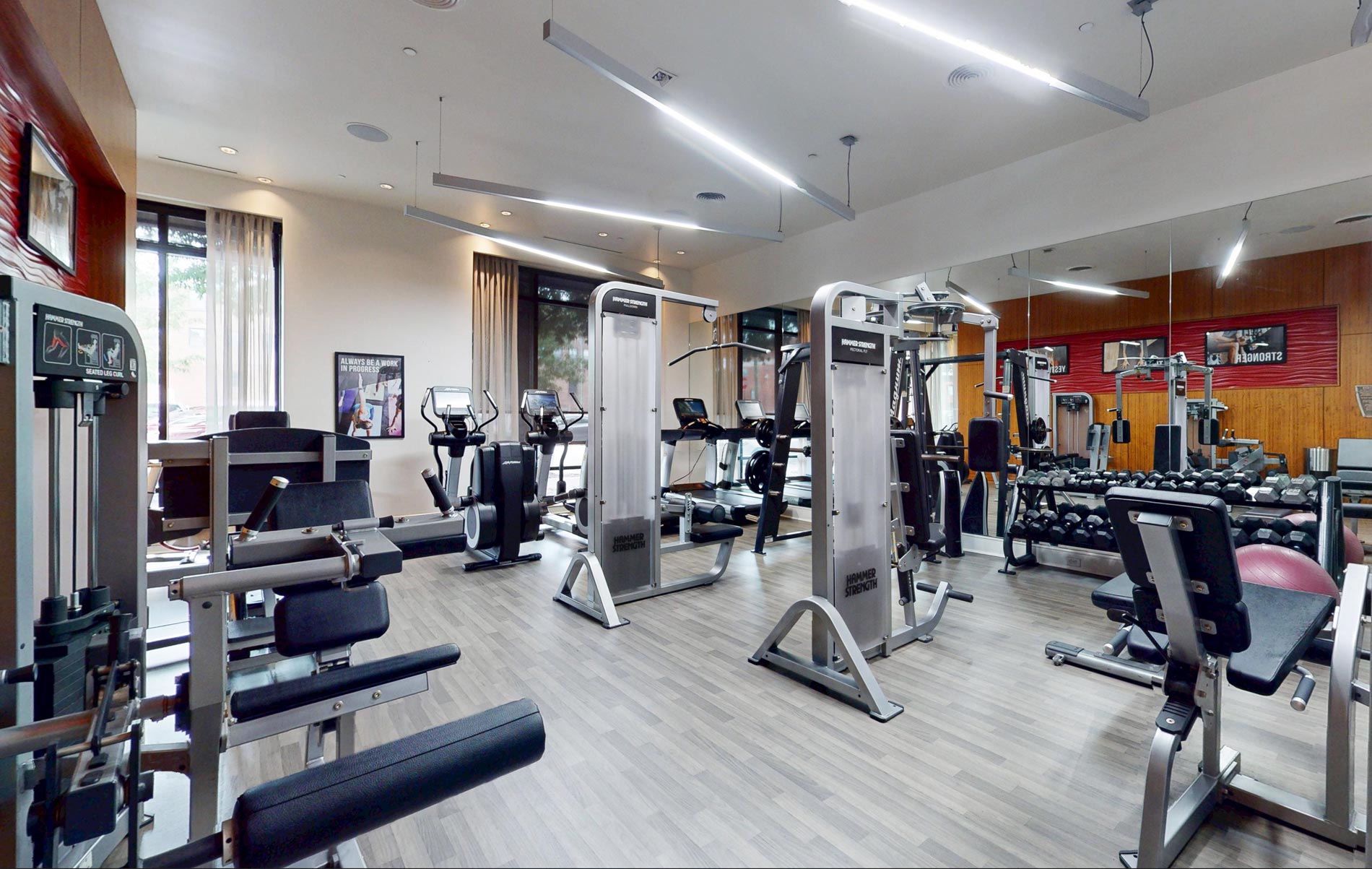 Domain Brewers Hill fitness center