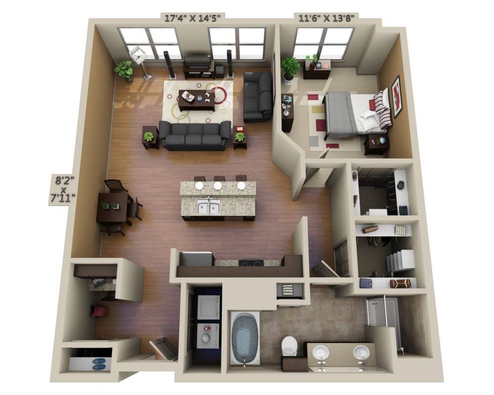 Floor Plans And Pricing For Domain College Park College