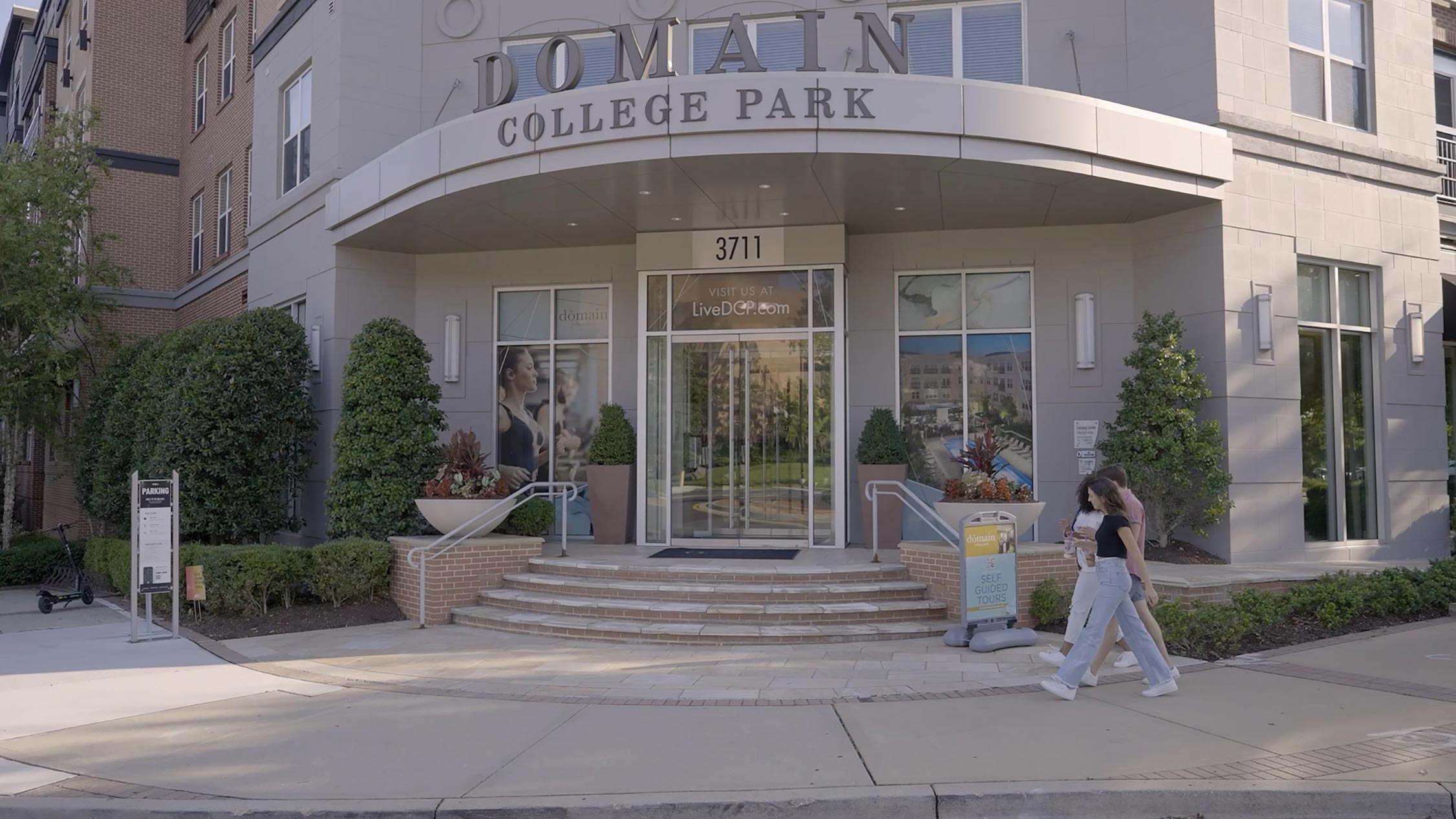 Domain College Park building exterior