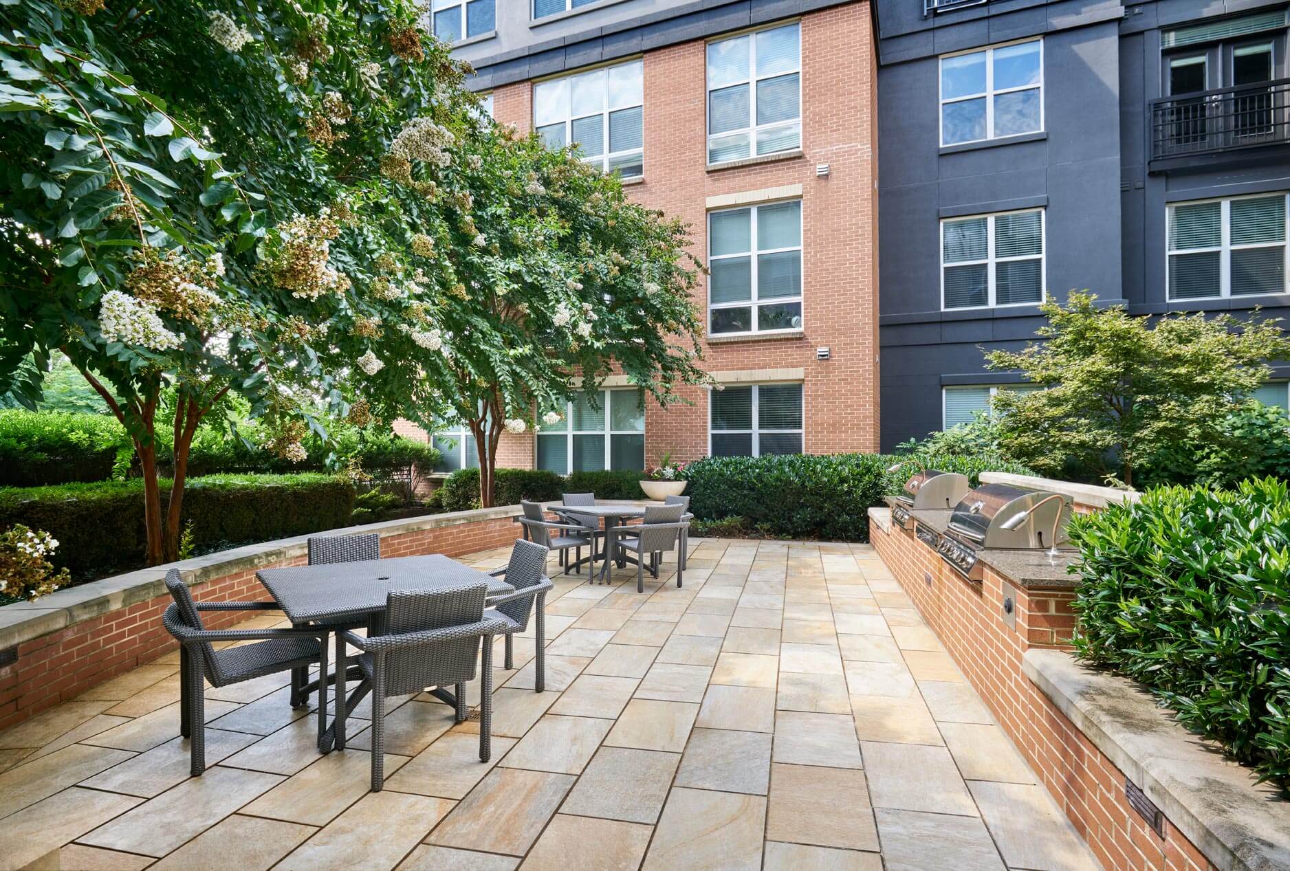 Domain College Park Courtyard area