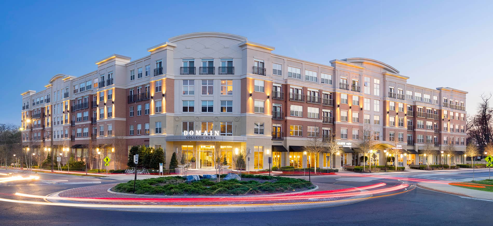 Domain College Park Building Exterior