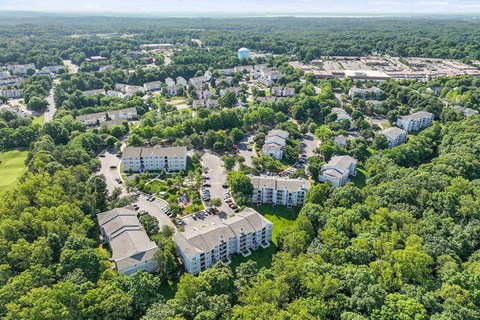 Dominion Middle Ridge apartments in the Woodbridge neighborhood of Washington DC features updated interiors, outdoor amenities, and daily conveniences within walking distance