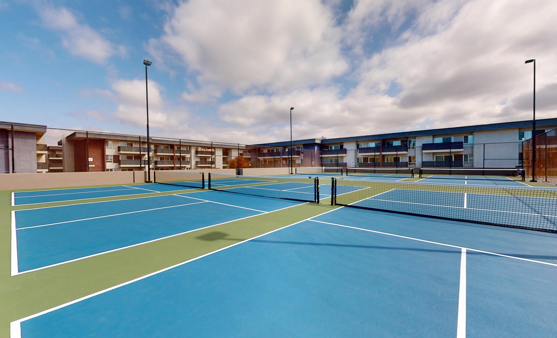 Eight 80 Pickleball courts