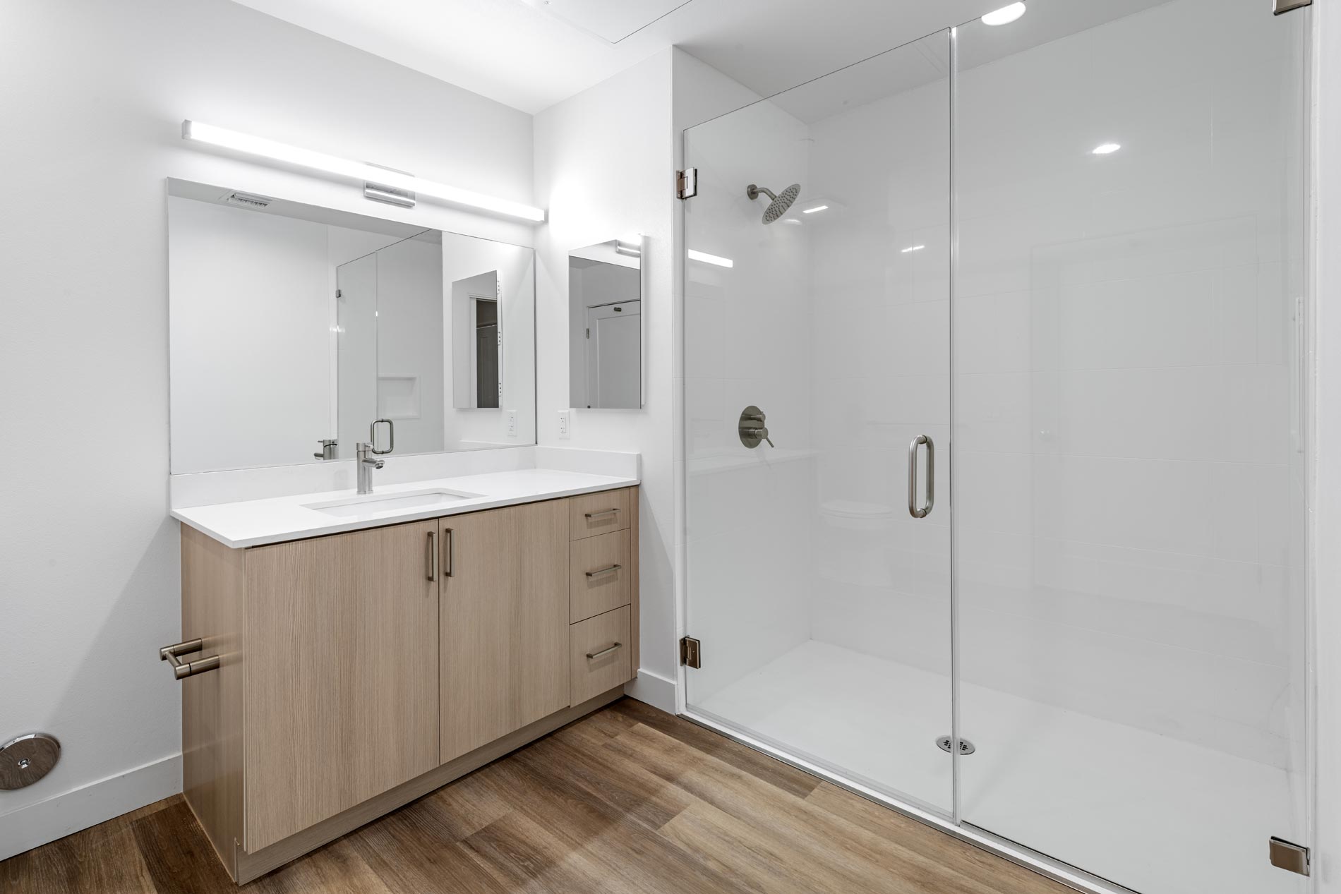 Eight 80 apartment interior bathroom