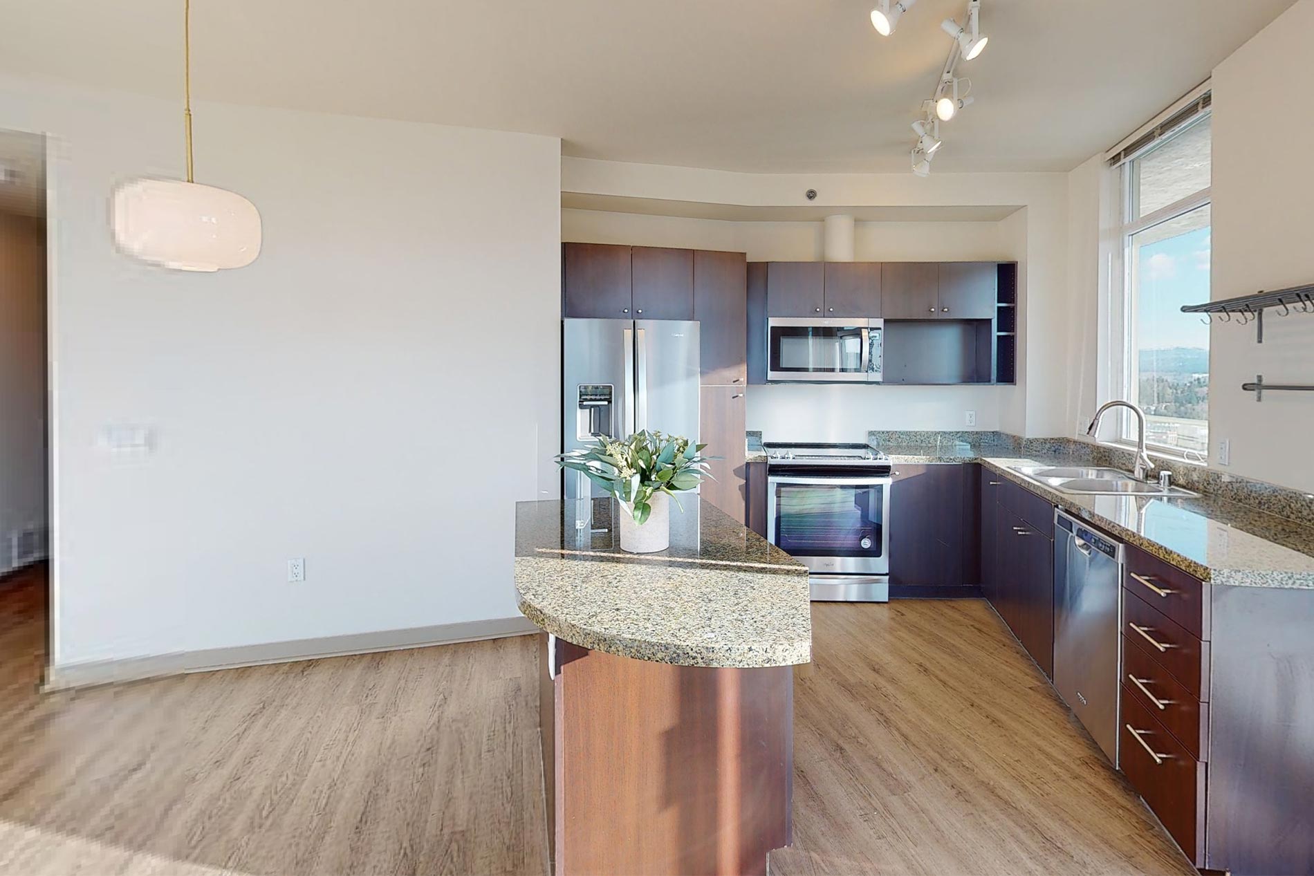 Elements apartment kitchen