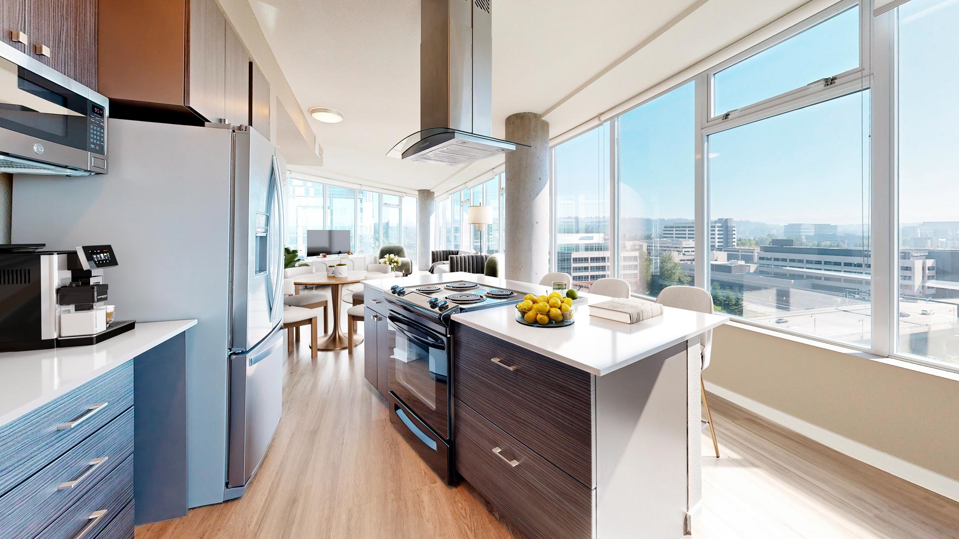 Elements staged kitchen