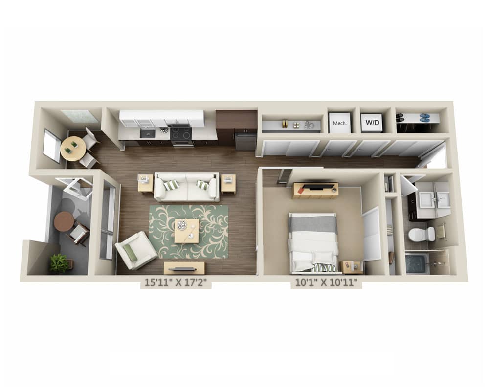 One Bedroom A1IL