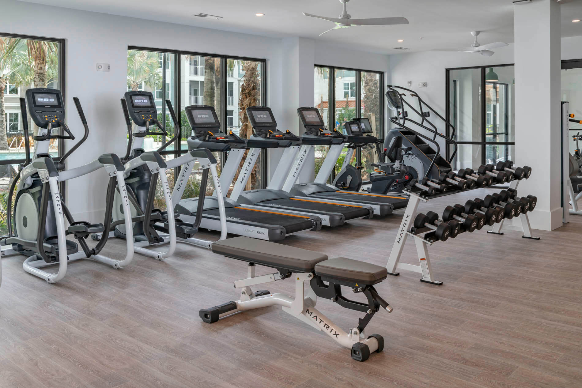 Essex Luxe Apartments fitness center