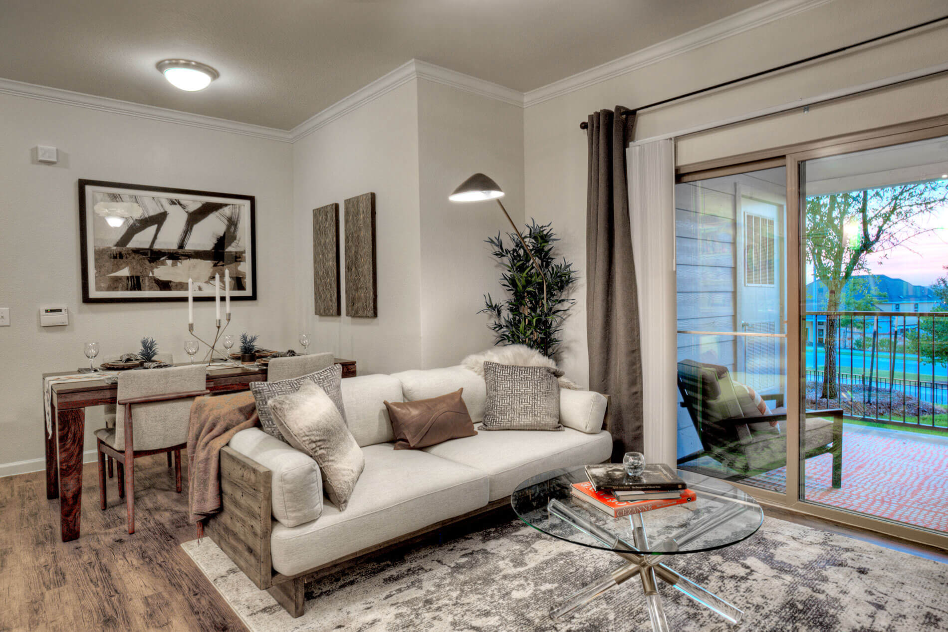 Estancia Villas apartment living room