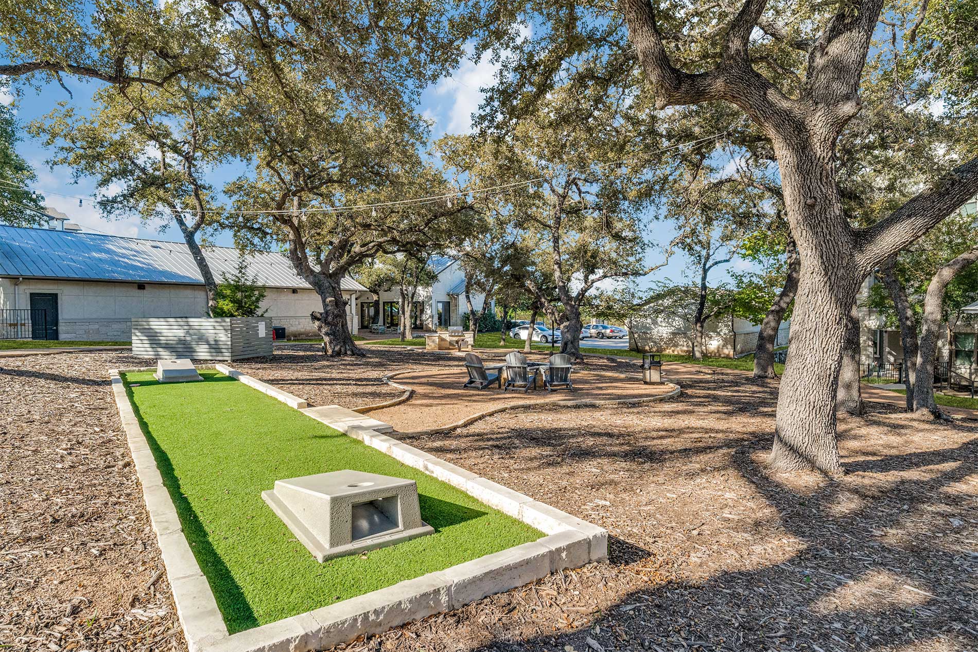 Estancia Villas cornhole