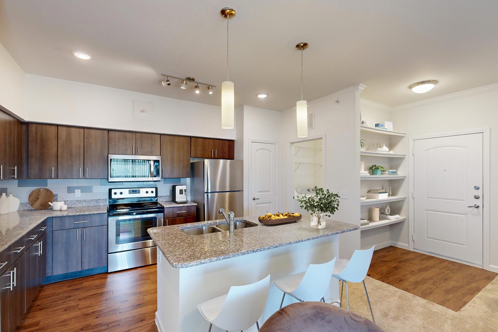 Estancia Villas Kitchen staged 