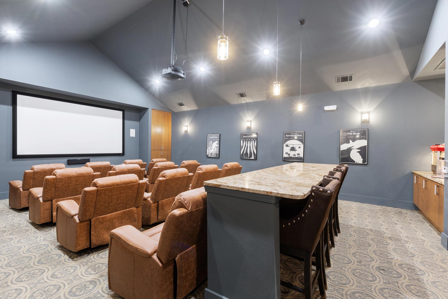 Estancia Villas movie theater
