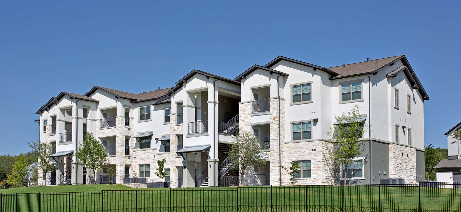 Estancia Villas community exterior - Austin, TX