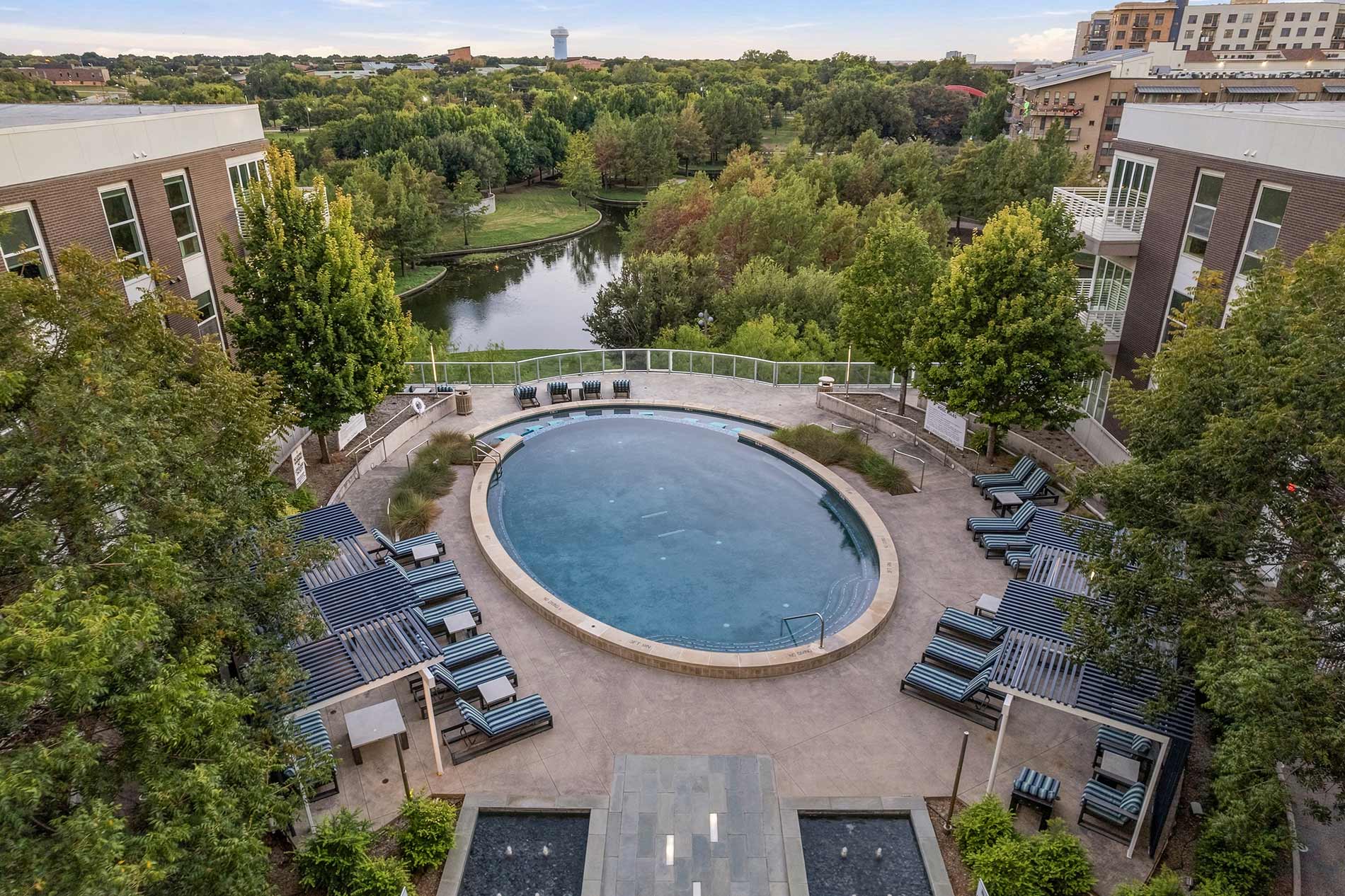 Fiori on Vitruvian Park Aria pool