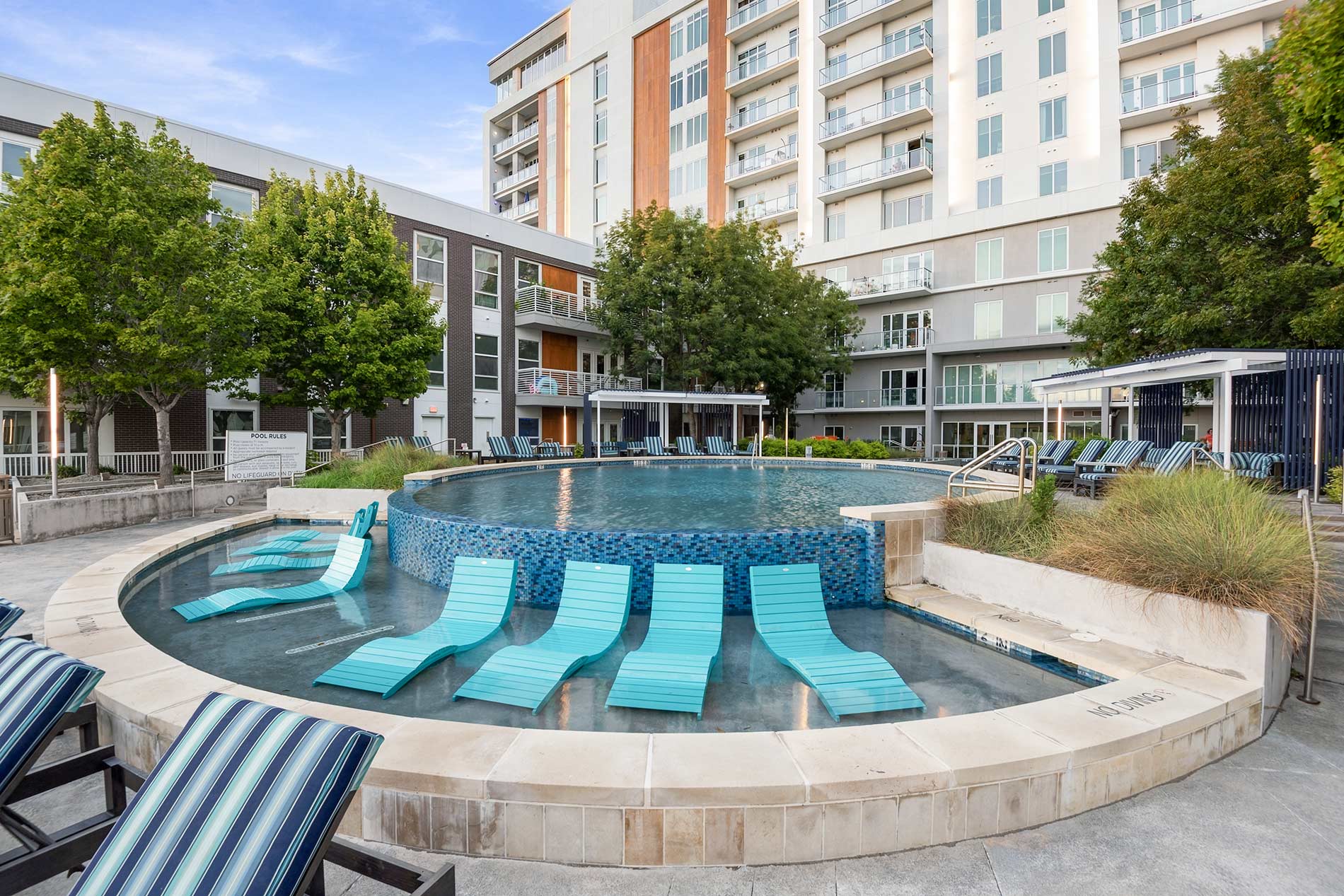 Fiori on Vitruvian Park Aria pool