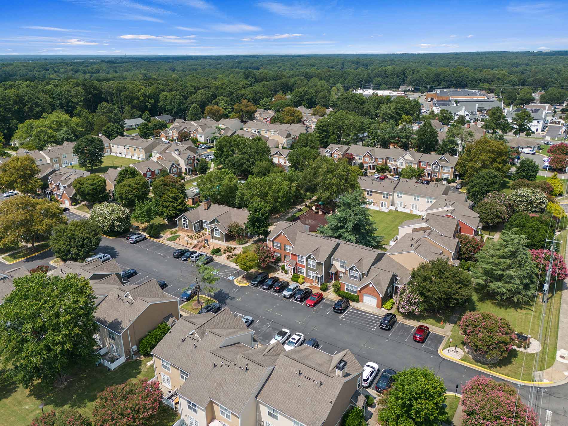 Gayton Pointe drone building exterior