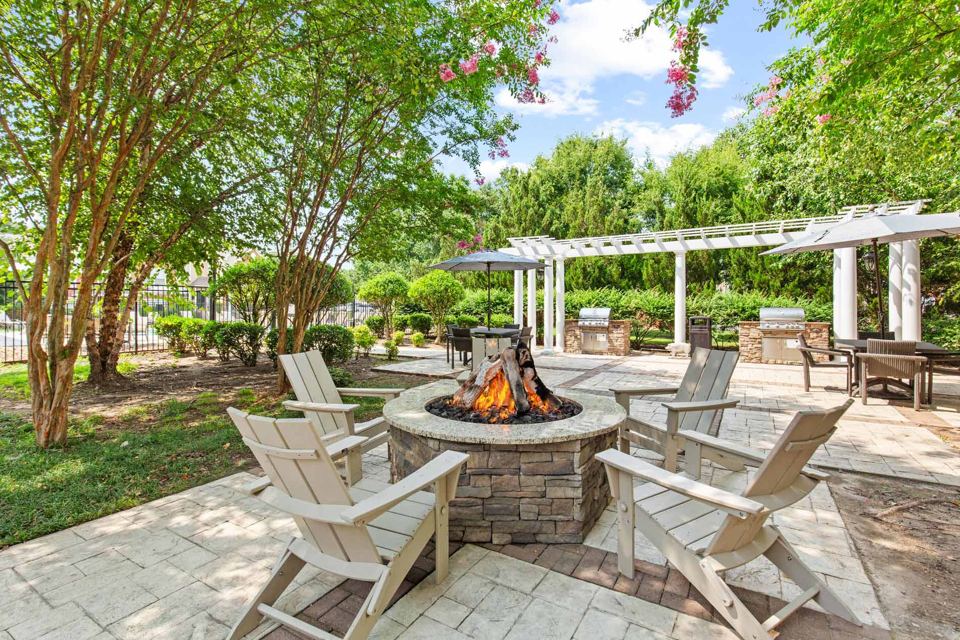 Gayton Pointe fire pit