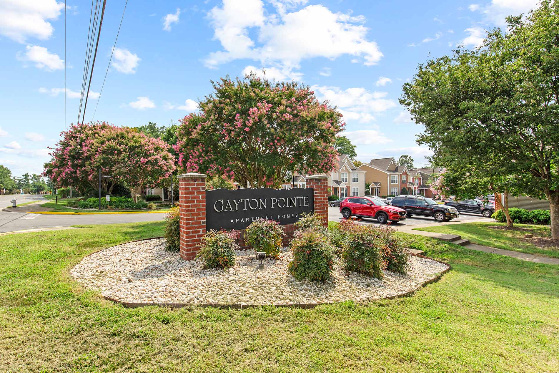 Gayton Pointe monument sign