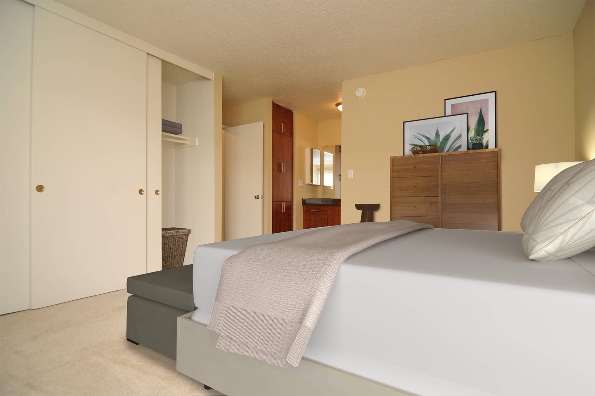 Harbor Mesa Verde Bedroom | Staged by RooOmy