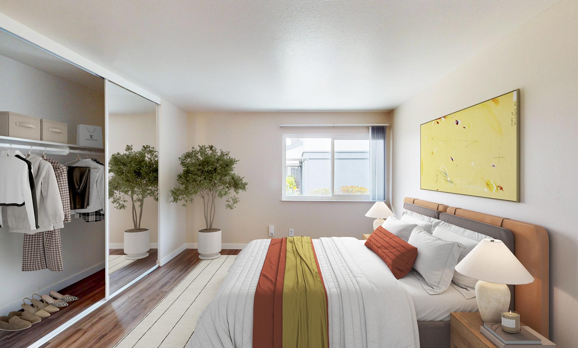 Harbor Mesa Verde staged bedroom