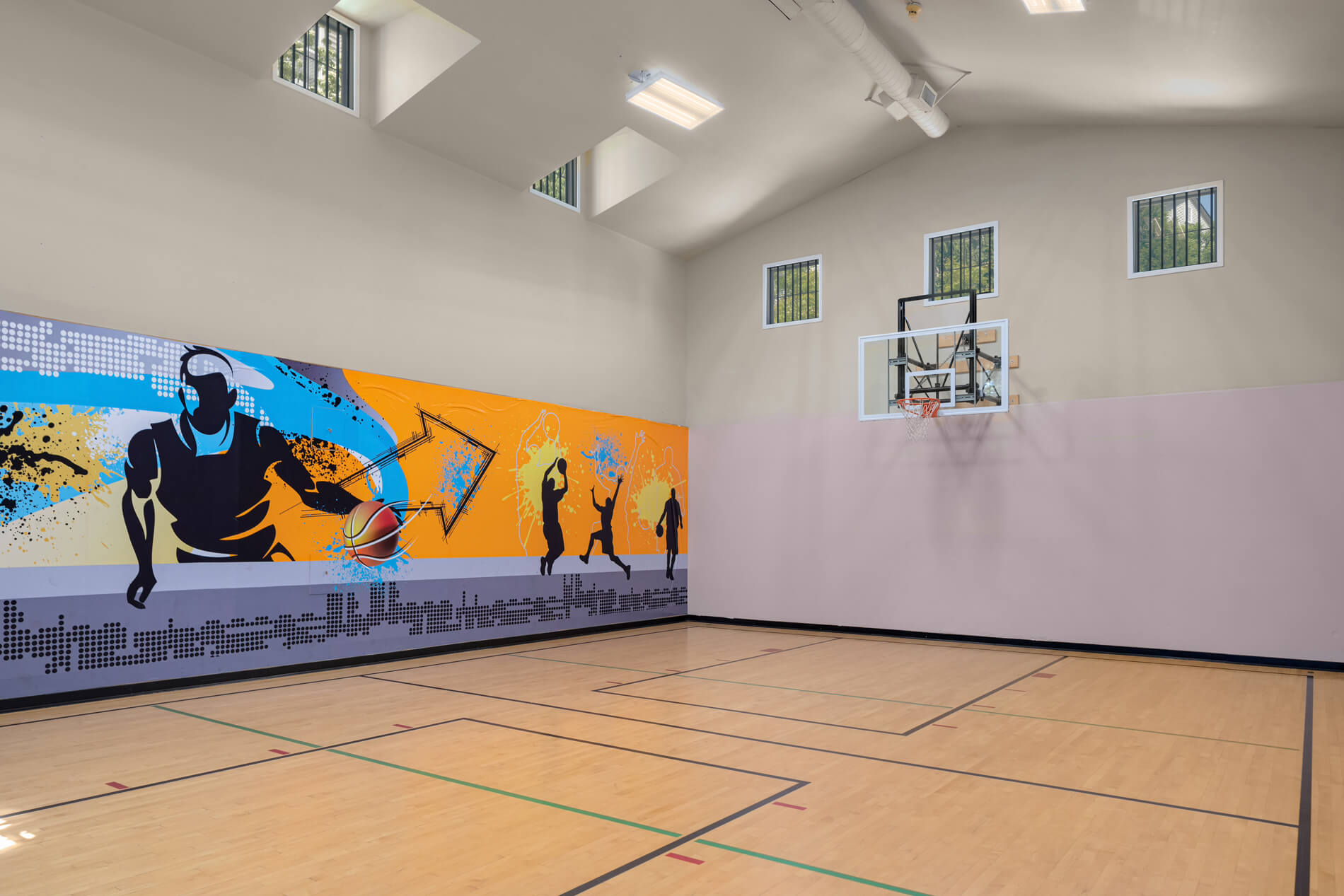 Hearthstone basketball court