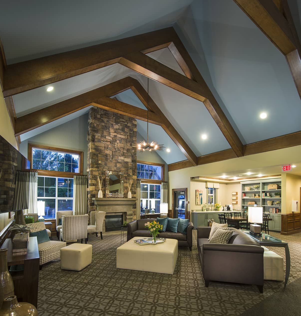 Hearthstone at Merrill Creek Lobby