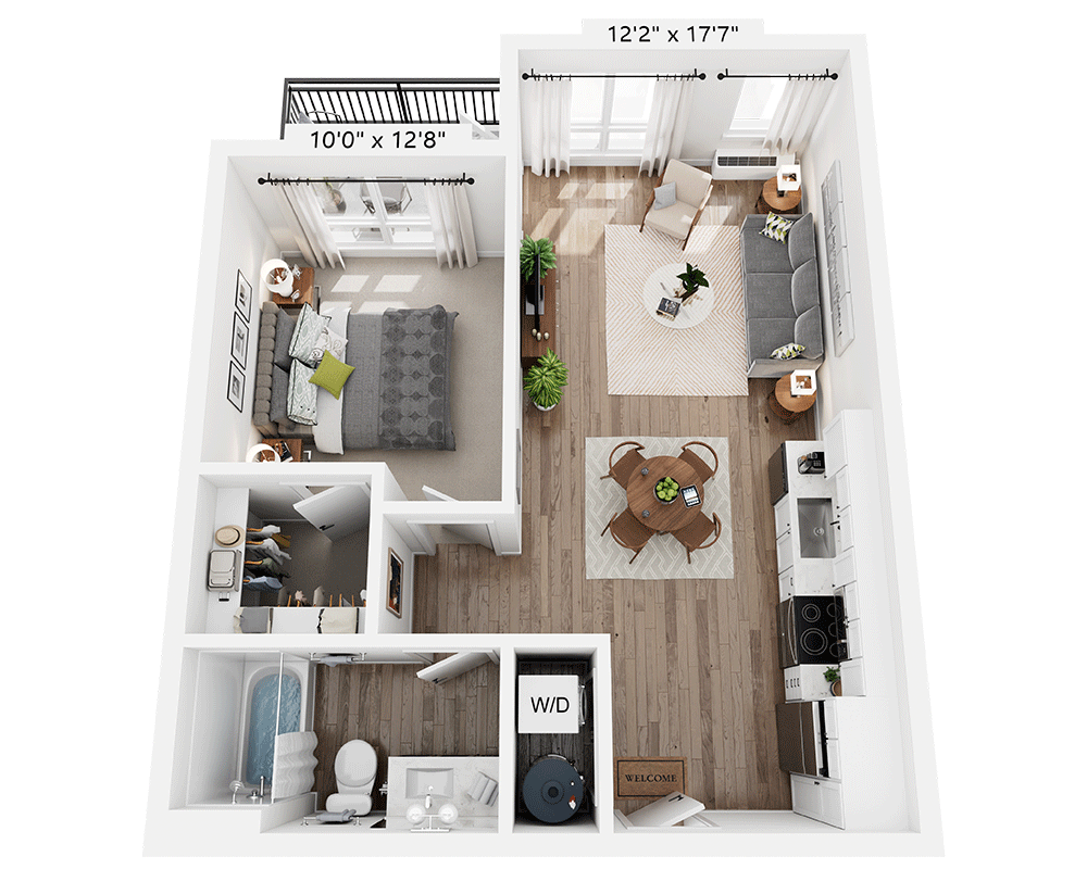 One Bedroom - A1B