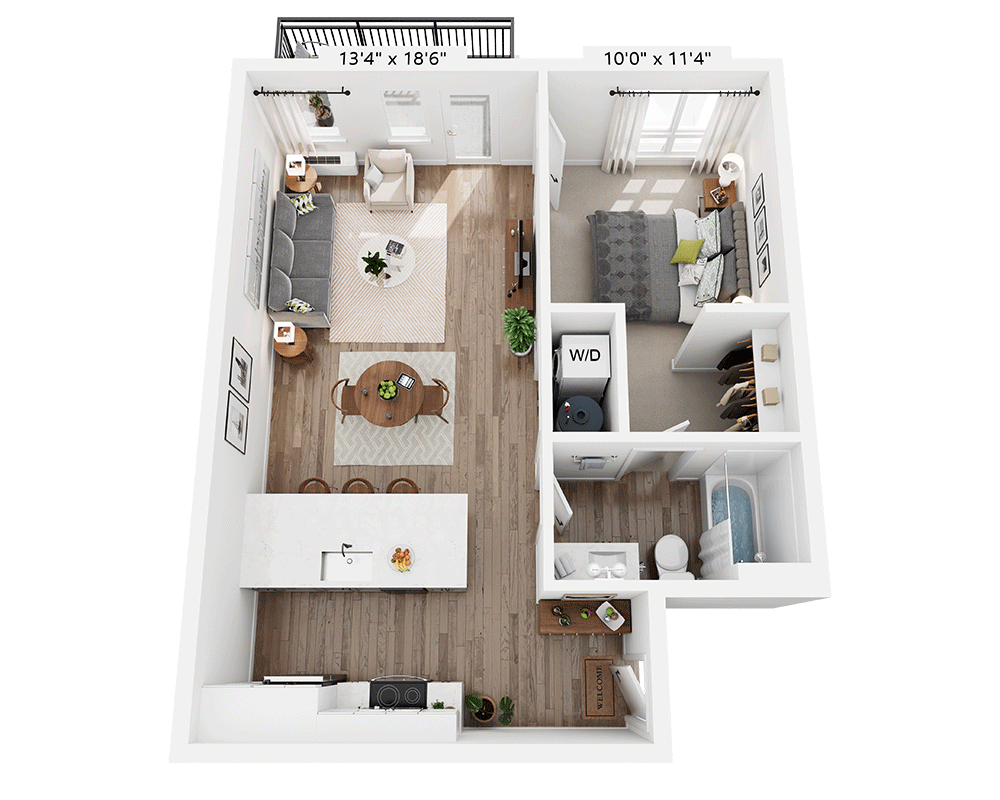 One Bedroom - A1C