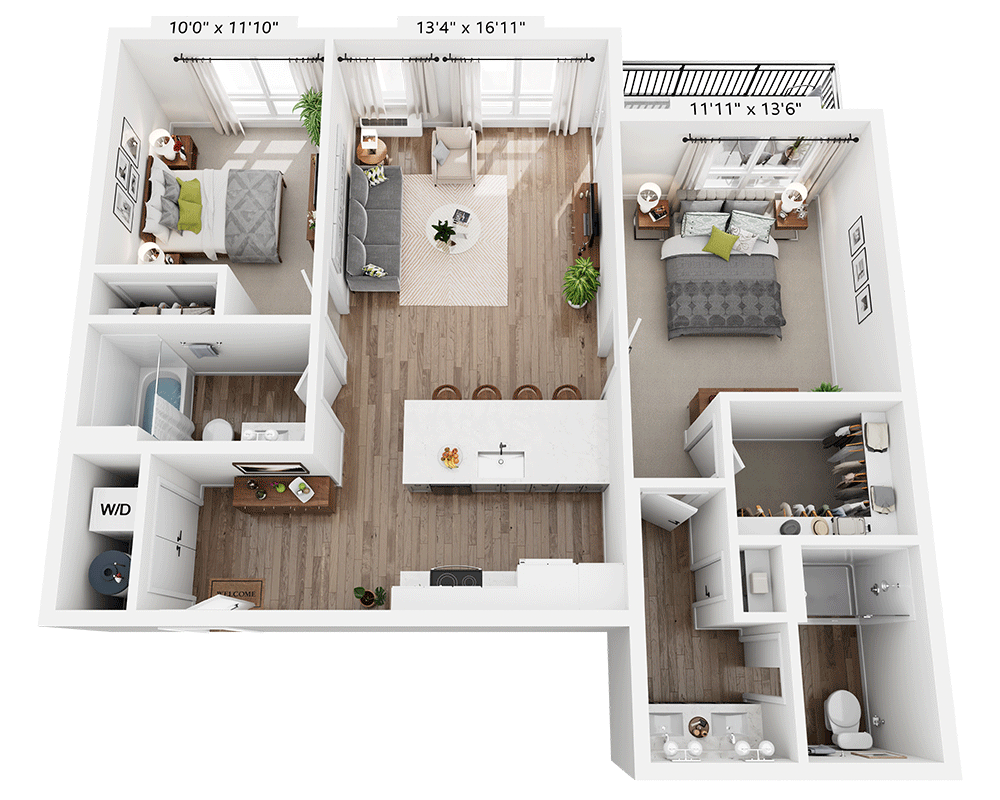 Two Bedroom - B2A