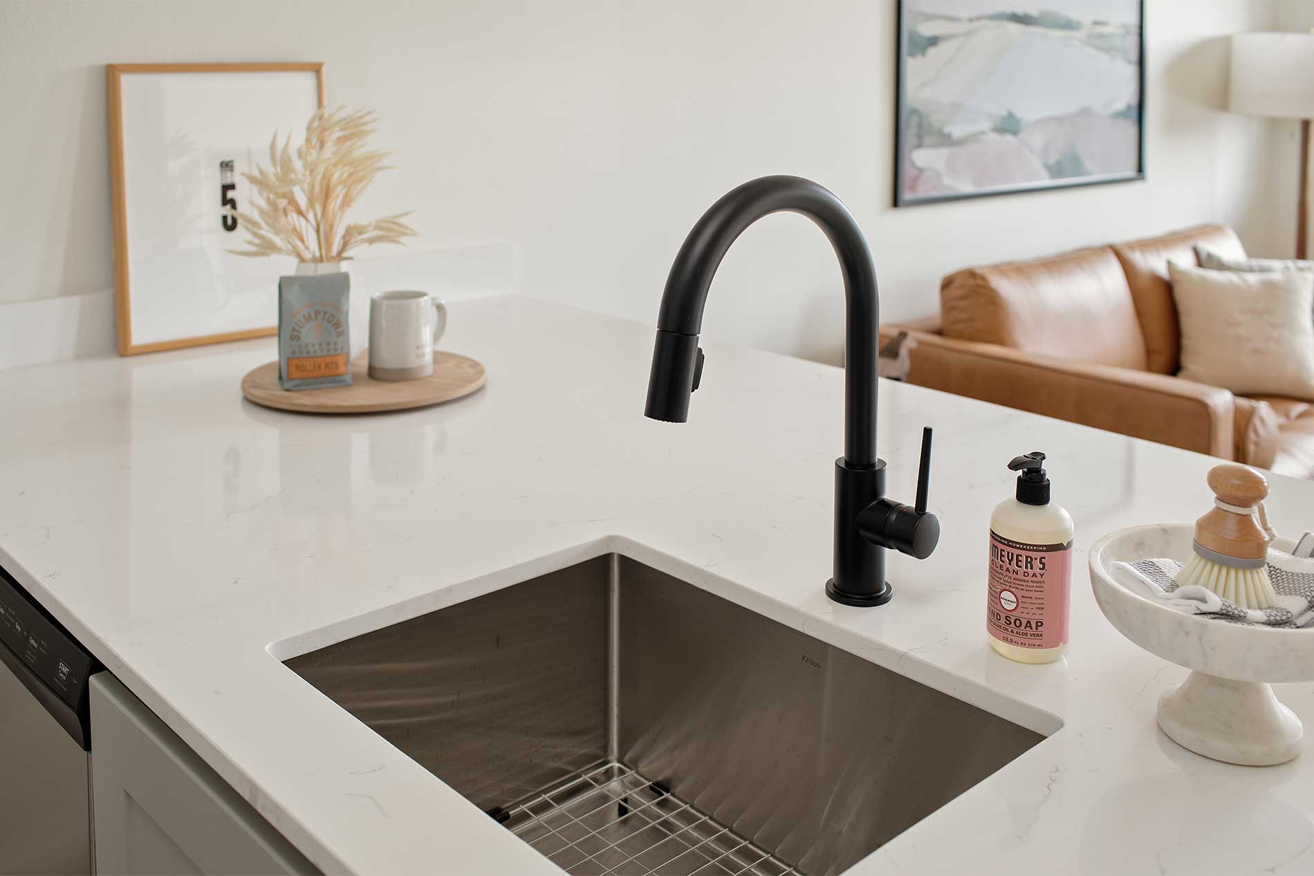 Heirloom kitchen with modern finishes