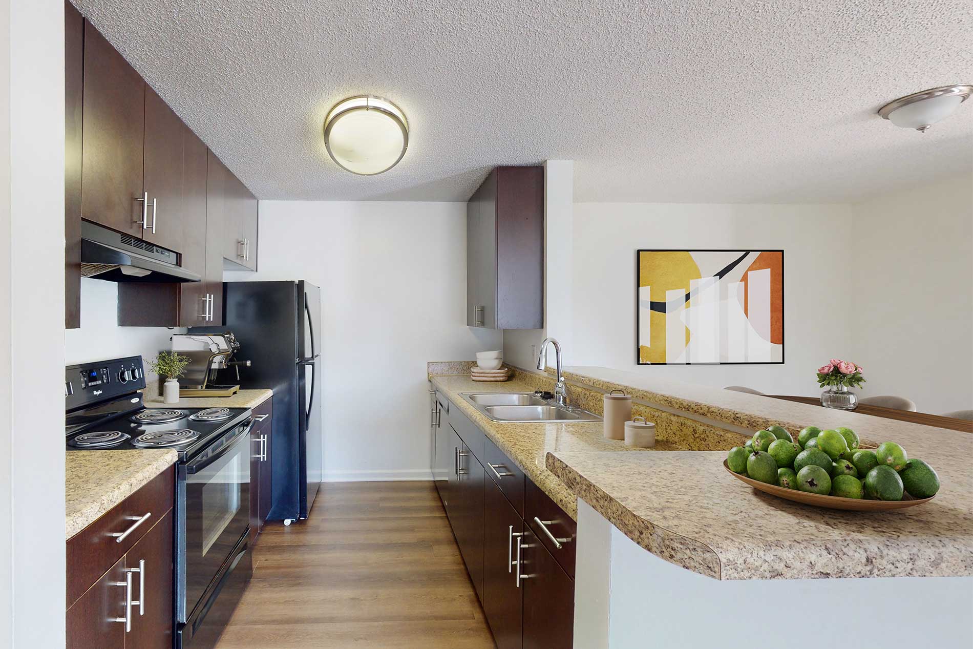 Hickory Run apartment kitchen