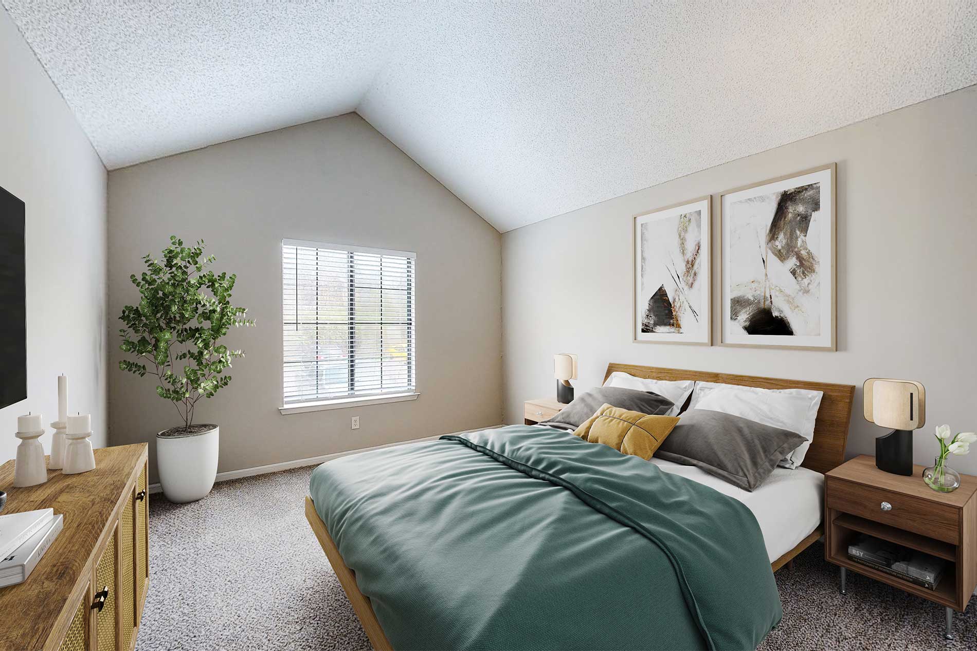 Hickory Run apartment bedroom