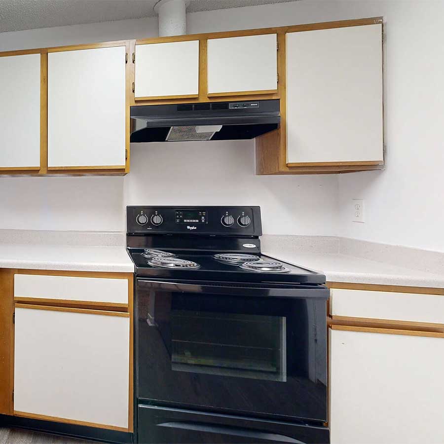 Hickory Run natural white on white finish package