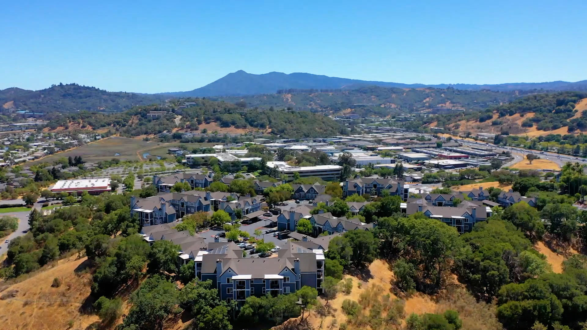 Highlands Of Marin drone building exterior