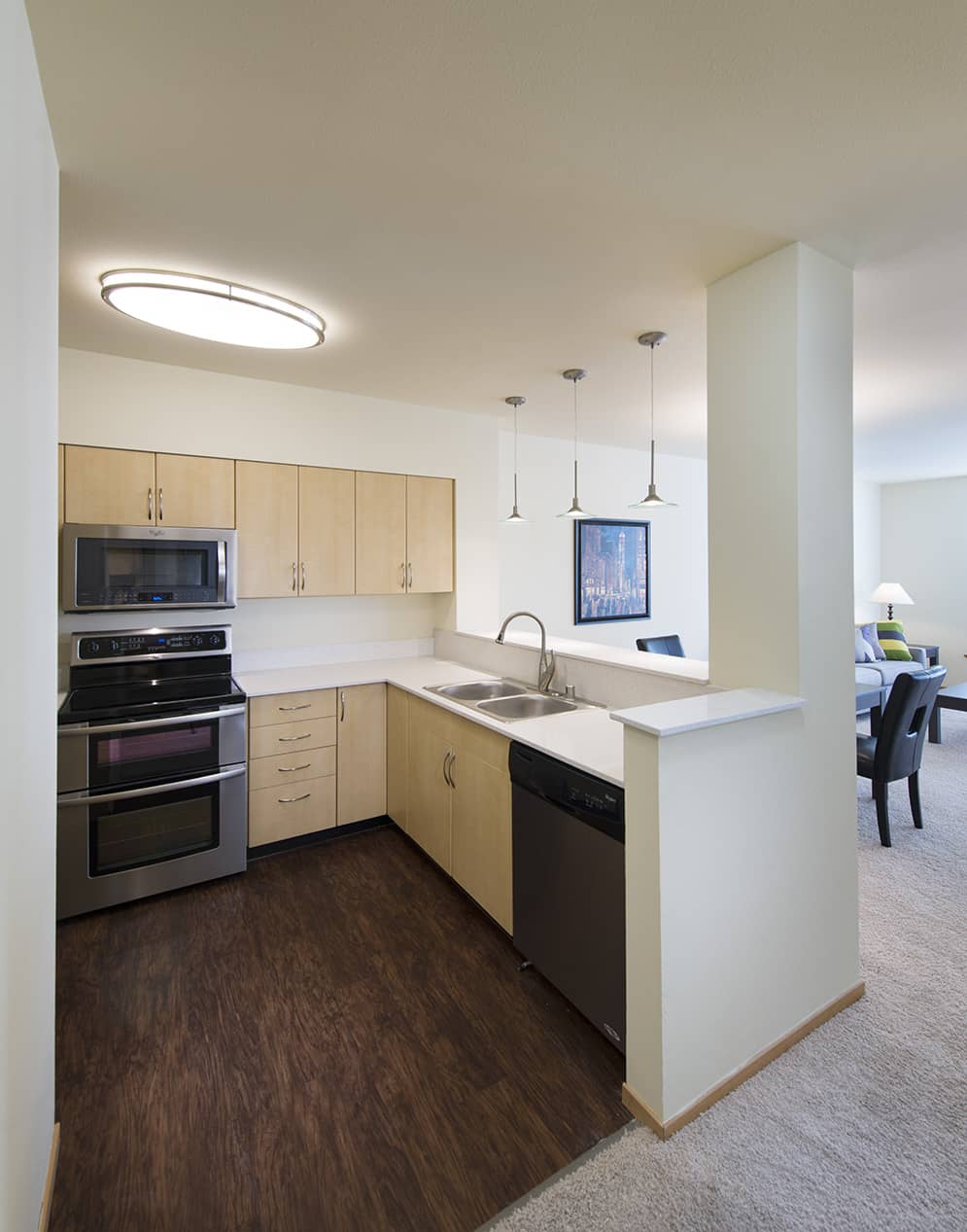 Photos and Tours of Island Square Apartments Mercer Island WA