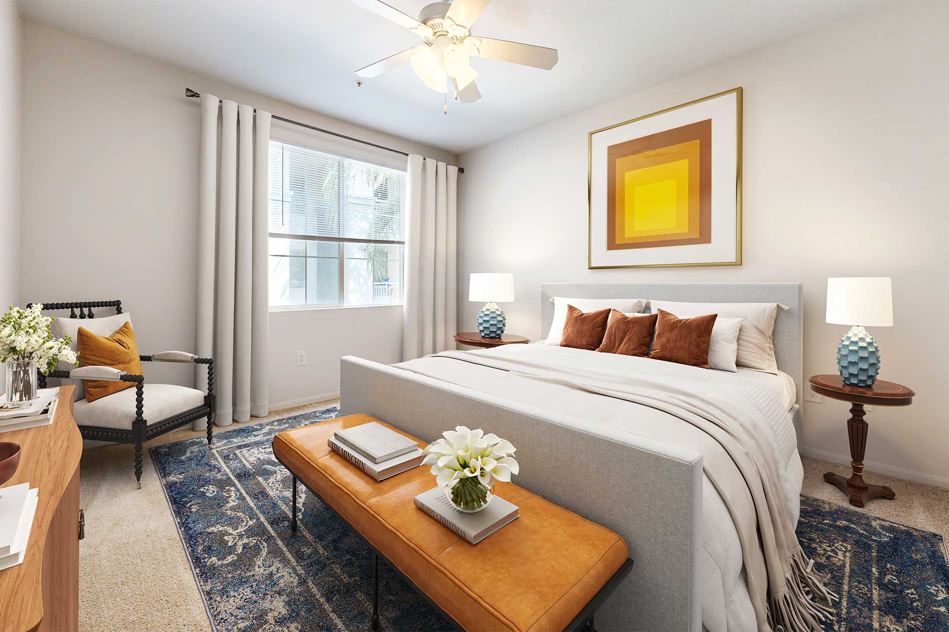 Jefferson at Marina del Rey apartment bedroom