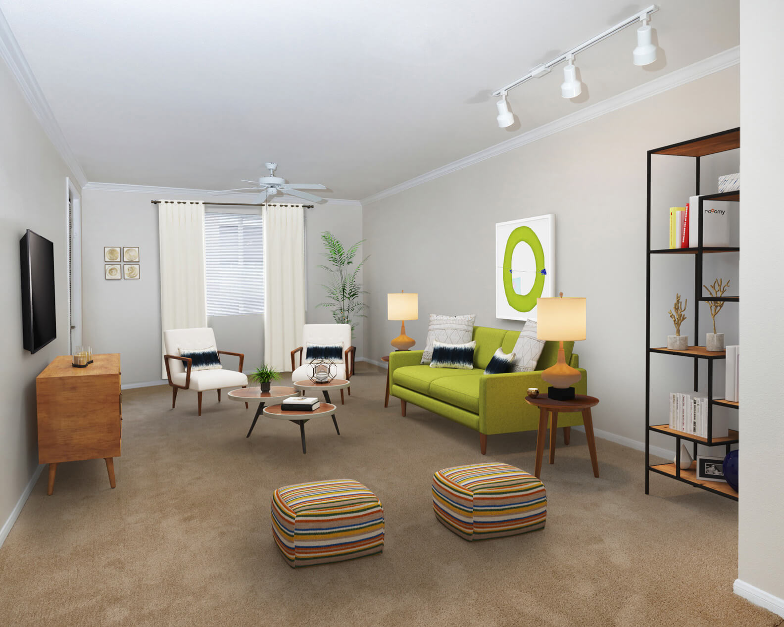 Jefferson at Marina del Rey Living Room