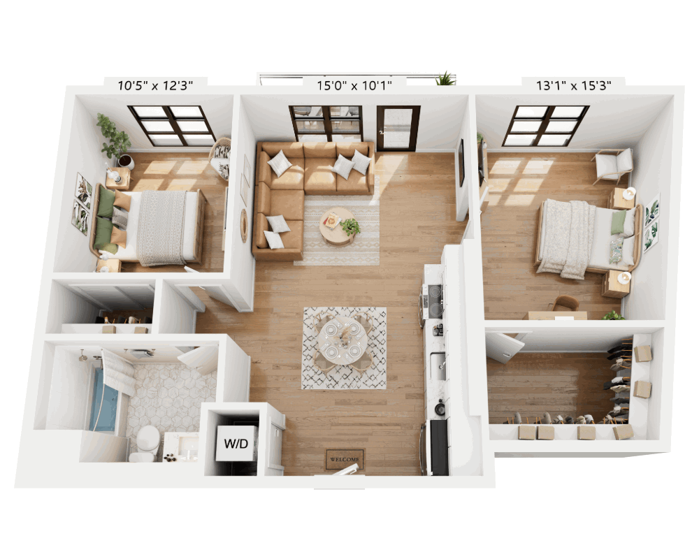 Two Bedroom - B1A