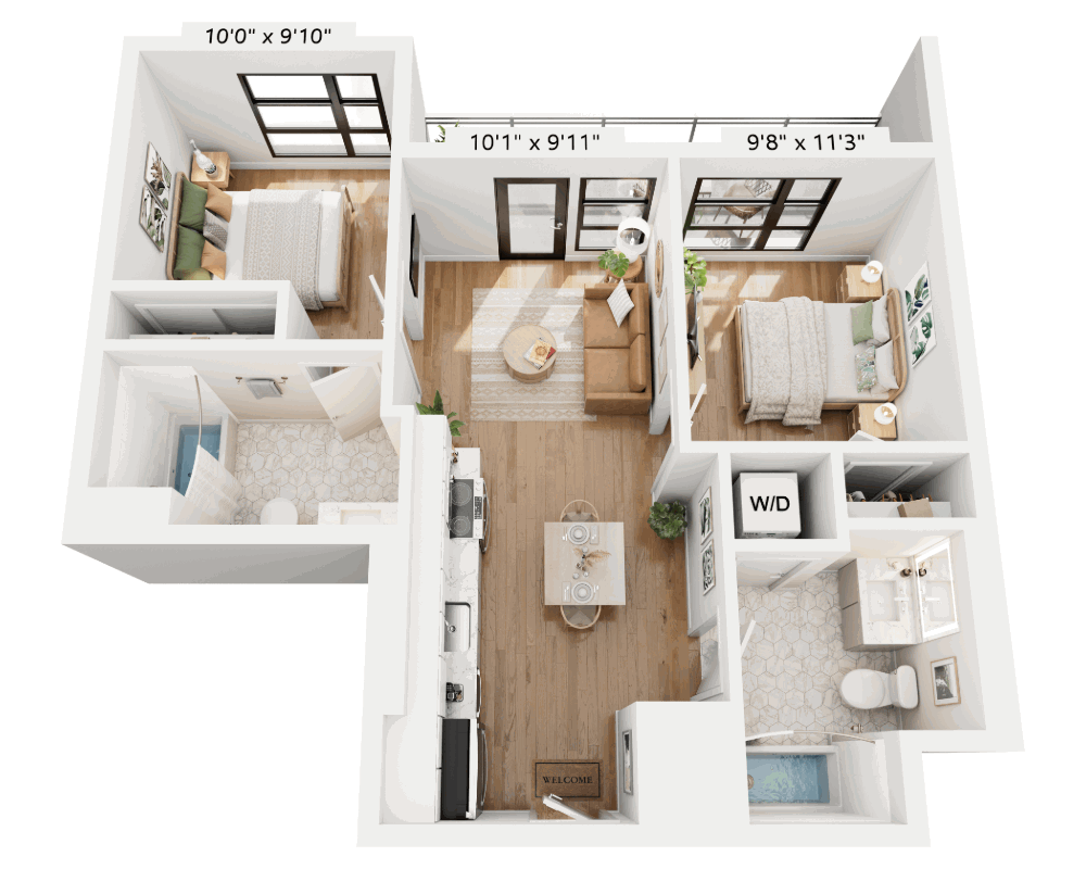 Two Bedroom - B2A