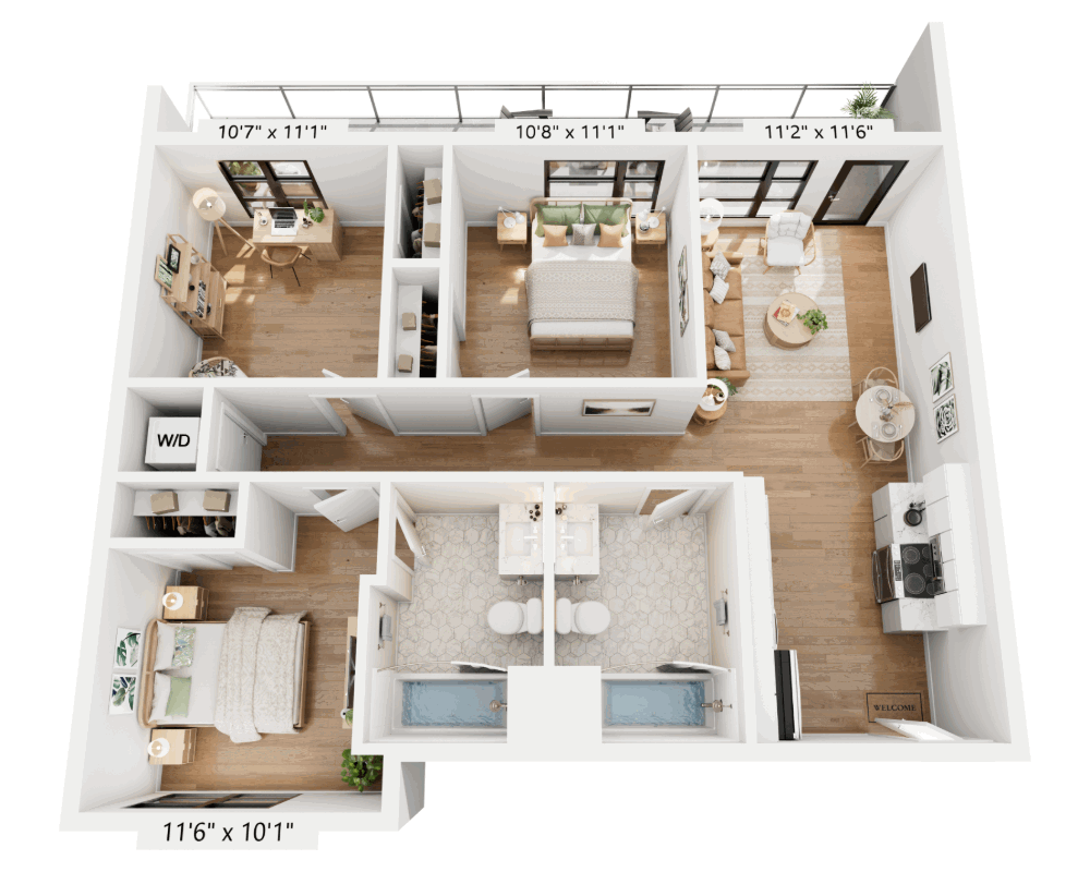 Three Bedroom - C2B