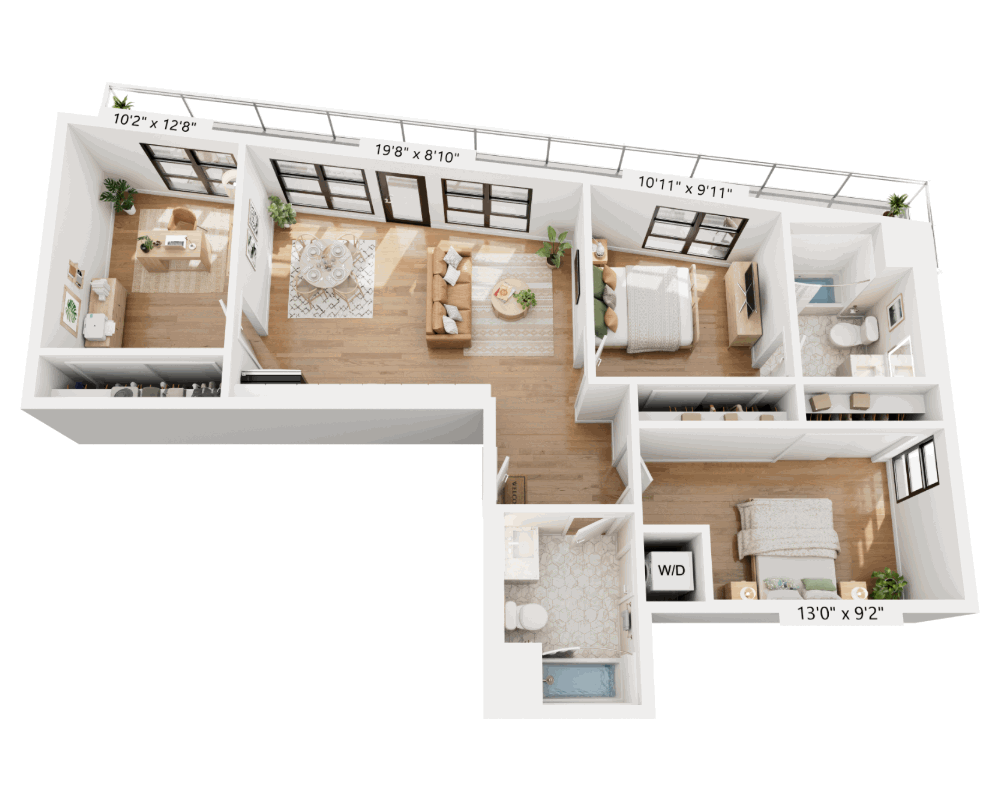 Three Bedroom - C2E
