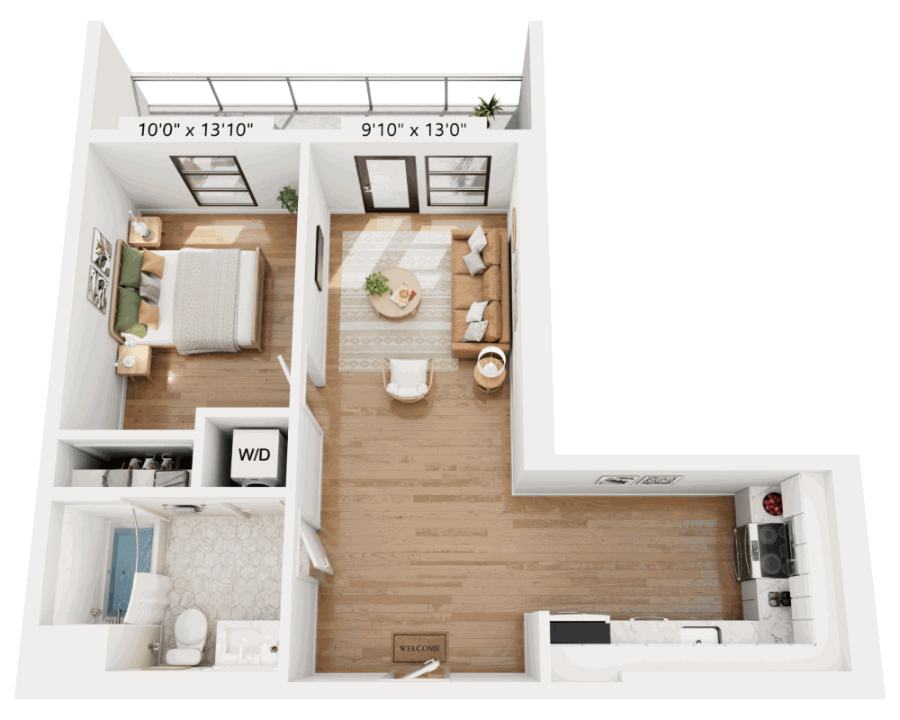 One Bedroom A1M