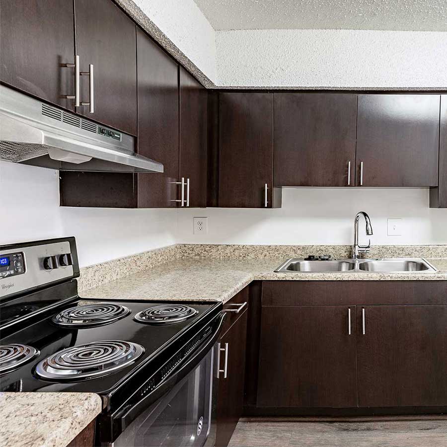 Legacy Hill espresso on sand finish package