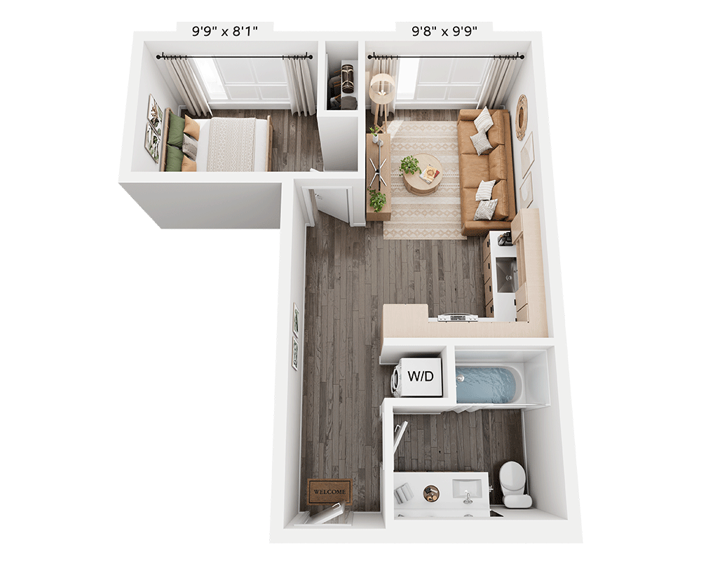 One Bedroom - A1A