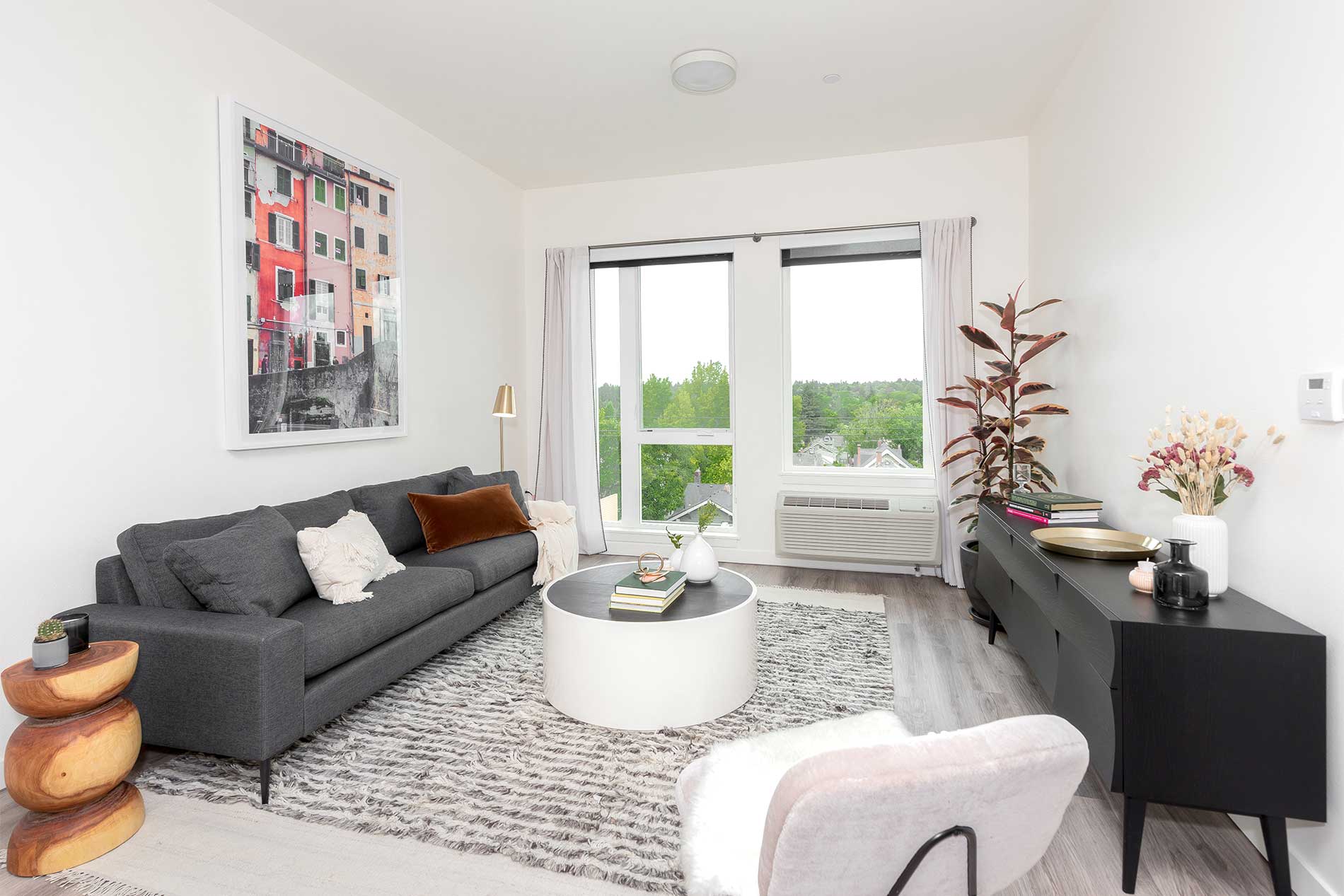 Spacious and bright living room in Sellwood-Moreland