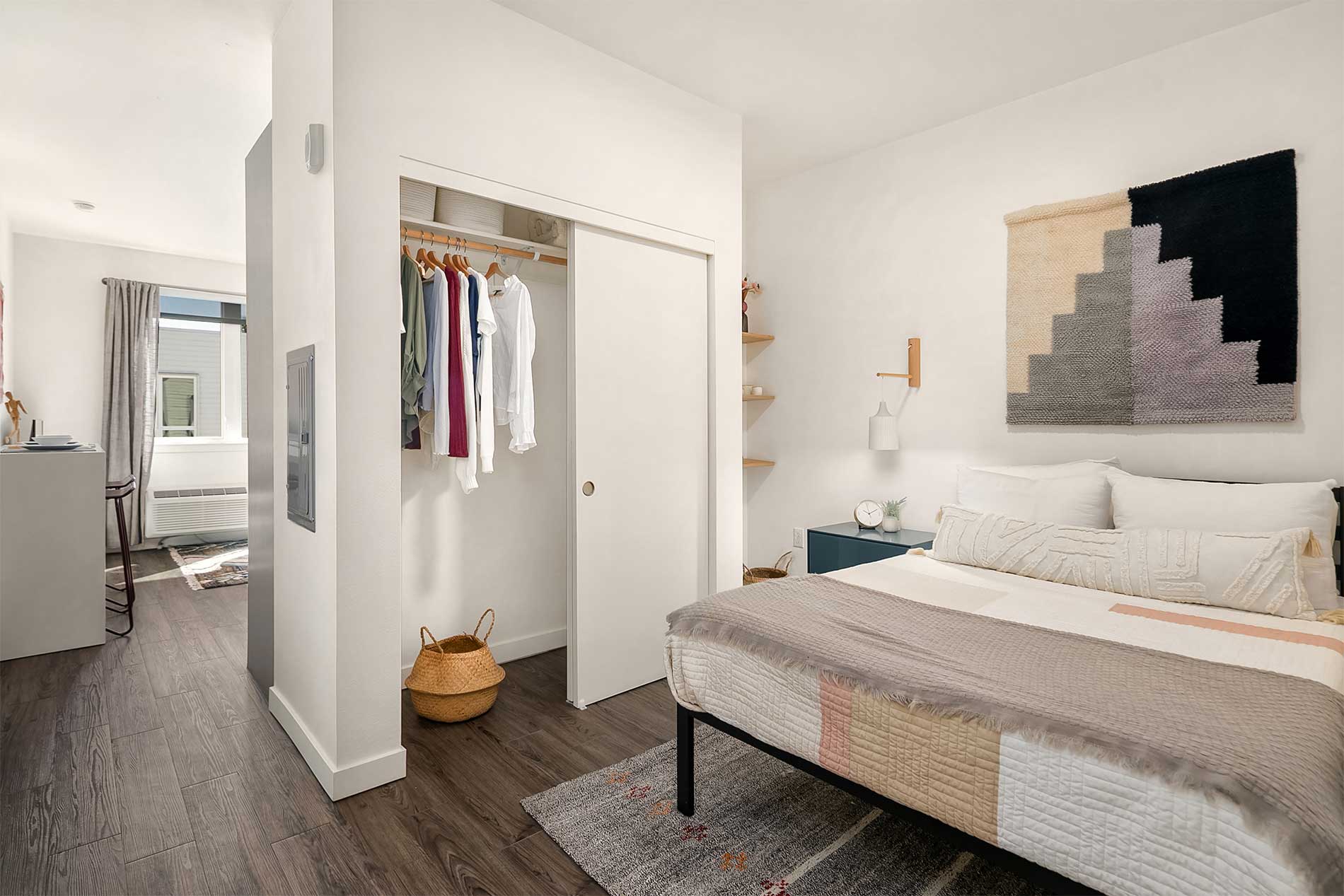 Meetinghouse modern bedroom