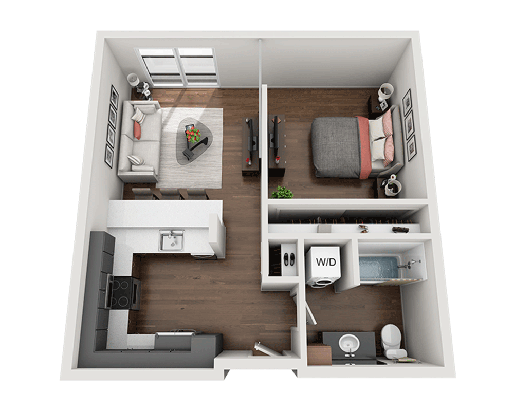 One Bedroom A1B MMR
