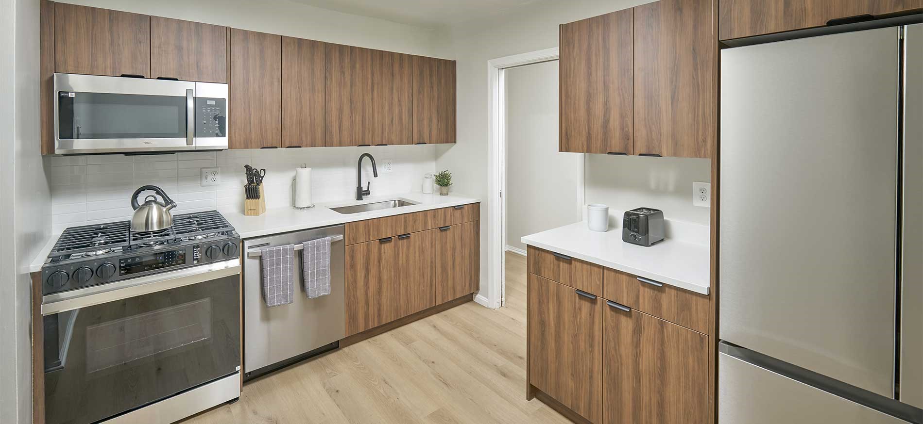 Newport Village updated apartment interior