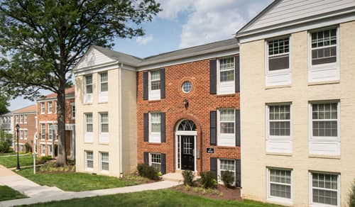 Newport Village Building Exterior