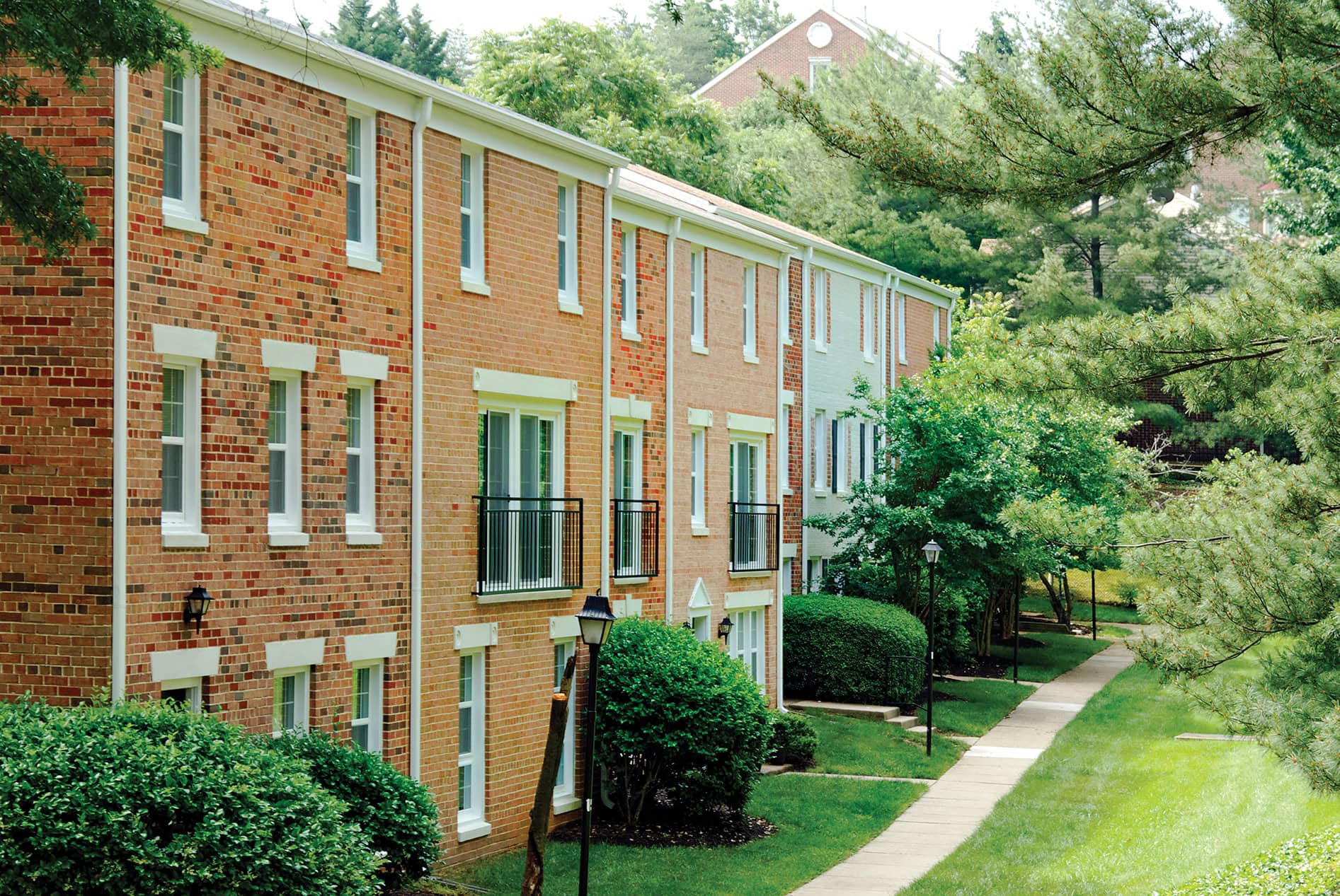 Newport Village Building Exterior